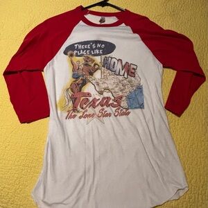 Texas Graphic Raglan Shirt